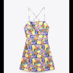 Zara Floral Print Dress